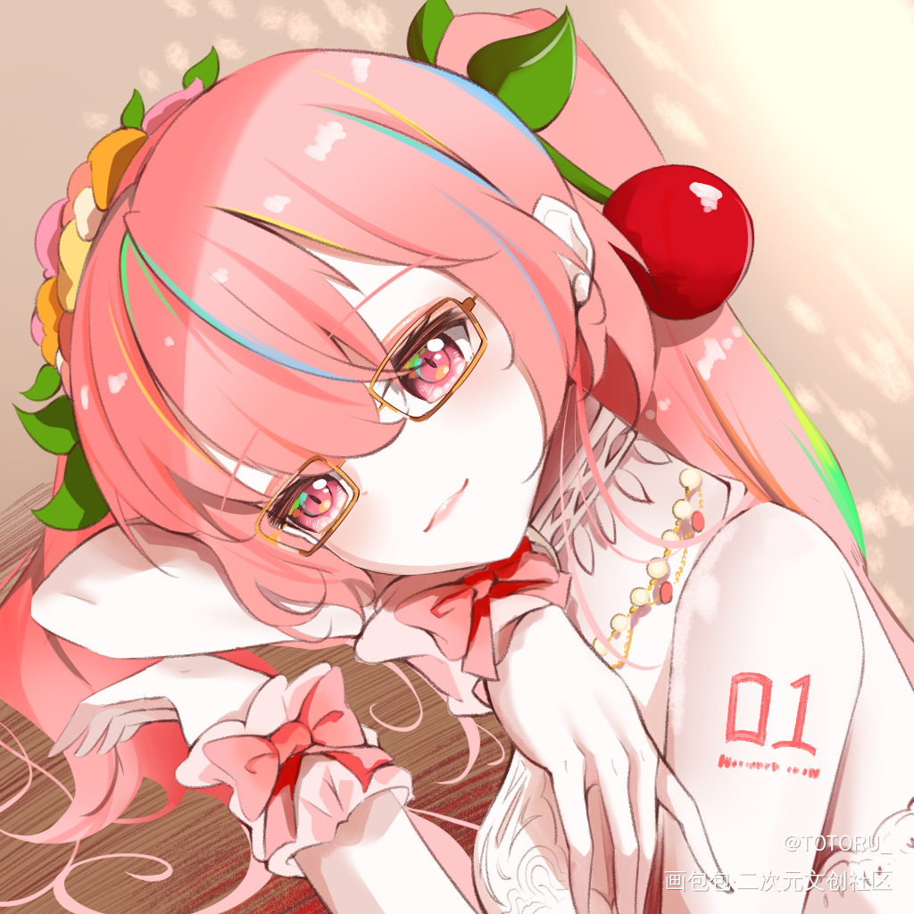 初音ミク15周年生日贺图_初音ミク初音未来初音日系头像同人约稿板绘绘画作品