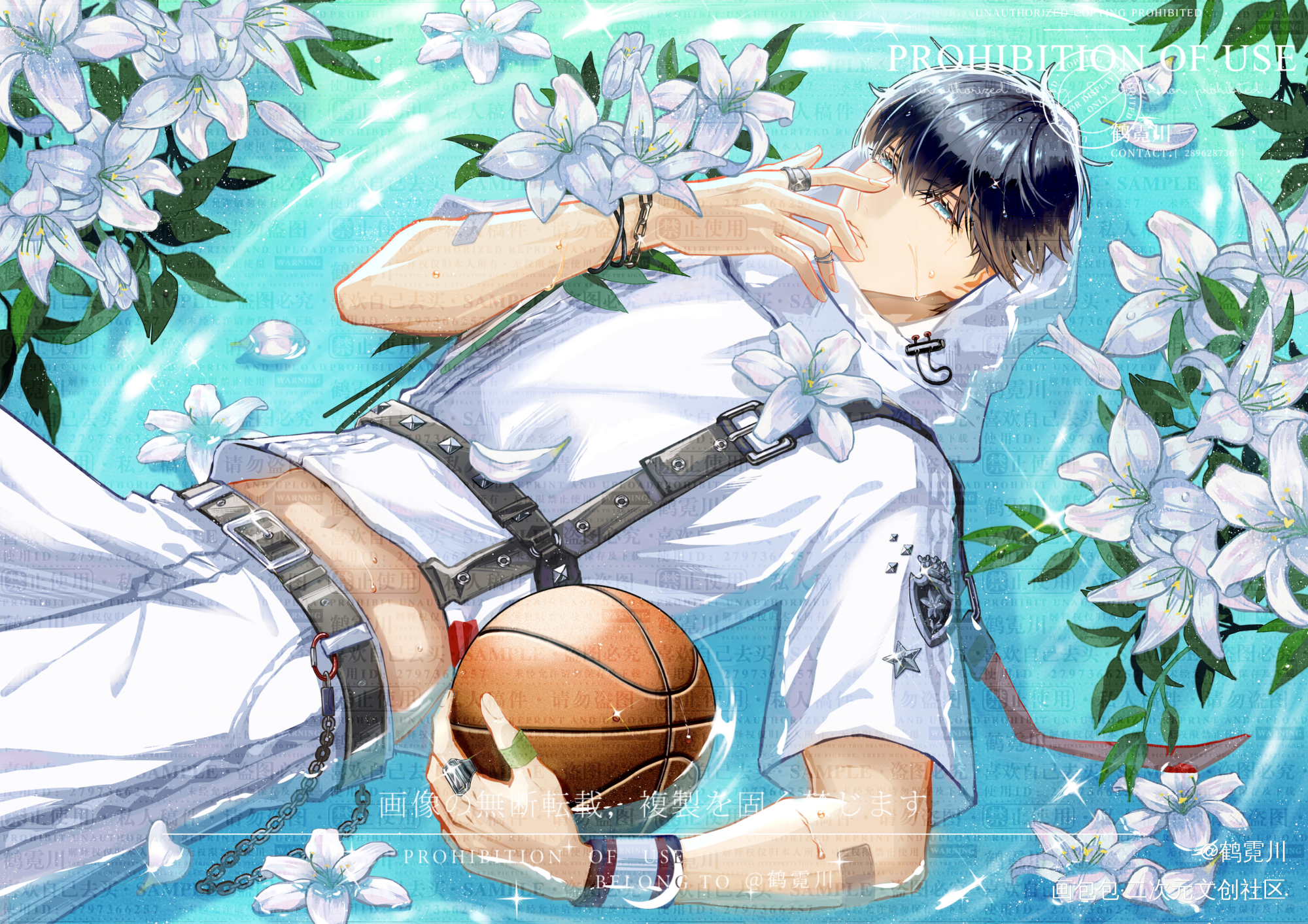 李简·花予_你却爱着一个傻逼188男团绘画作品