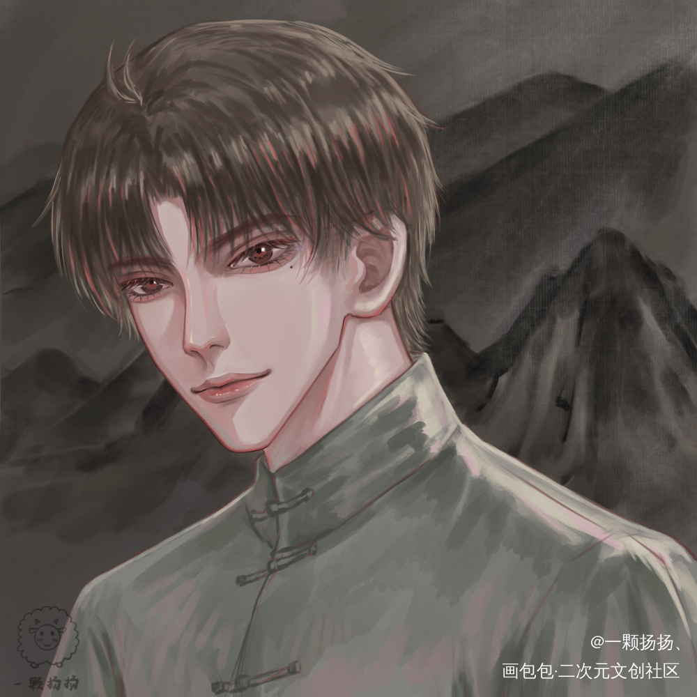 “公子世无双”_谁把谁当真188男团赵锦辛绘画作品