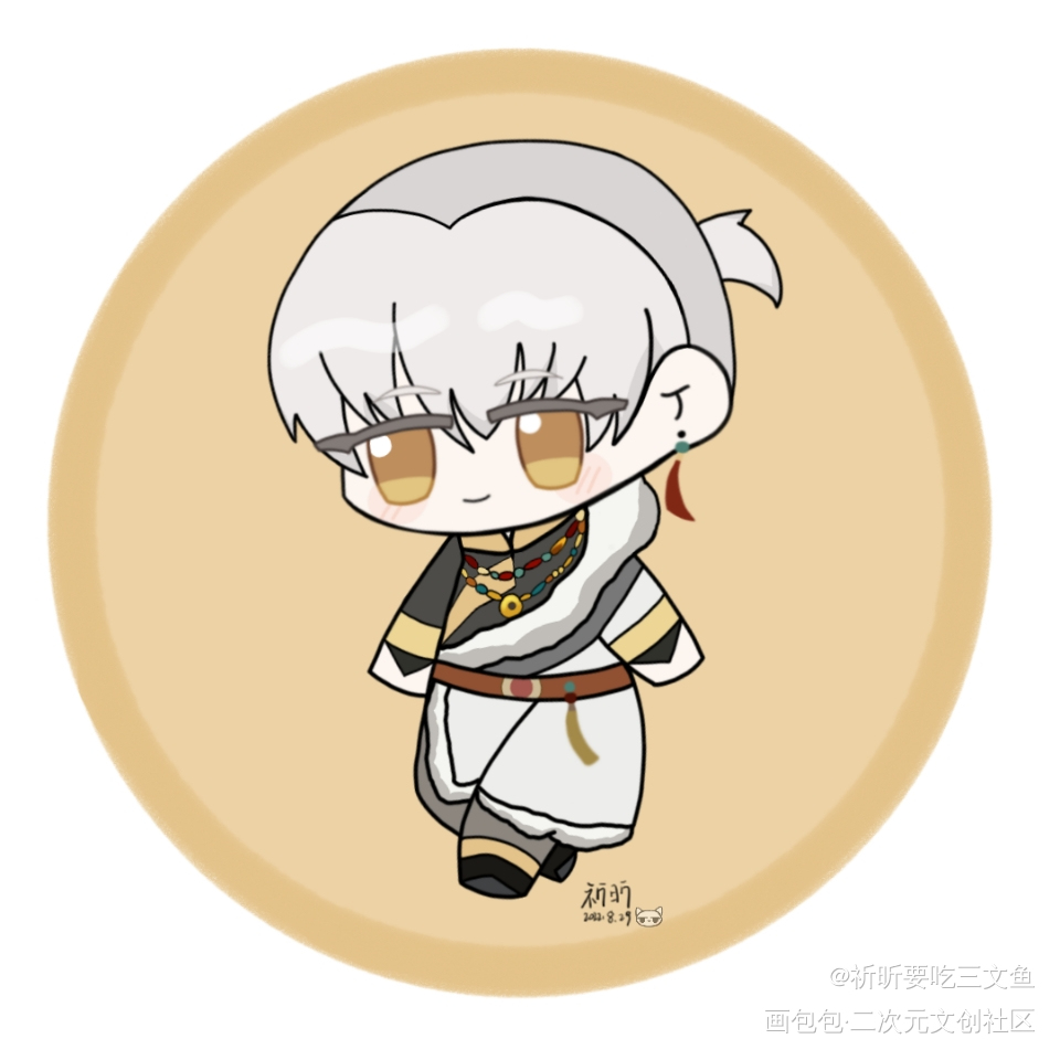 齐司礼_光与夜之恋齐司礼绘画作品