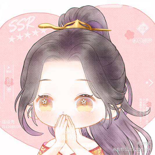 赤练｜客单展示_秦时明月赤练古代Q版小姐姐Q版求约稿绘画绘画作品