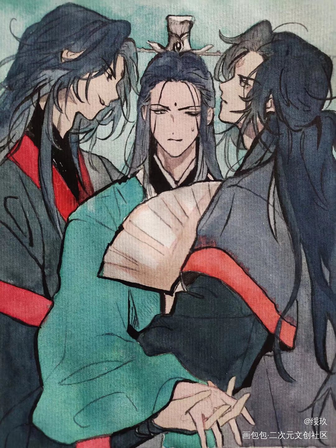 两倍的快乐！_人渣反派自救系统沈清秋洛冰河彩色漫画摸鱼页我要上首推绘画作品