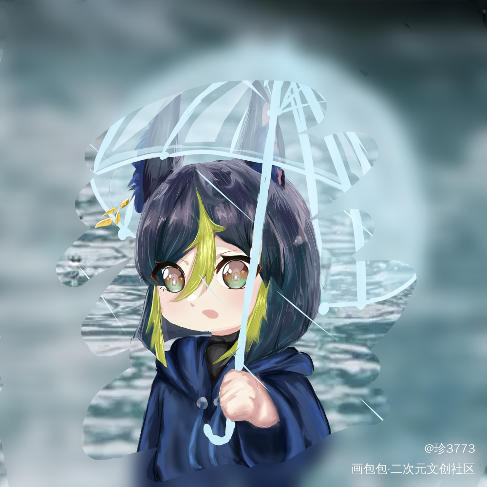 私设Q版提纳里_提纳里指绘绘画作品