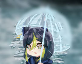 私设Q版提纳里_绘画作品