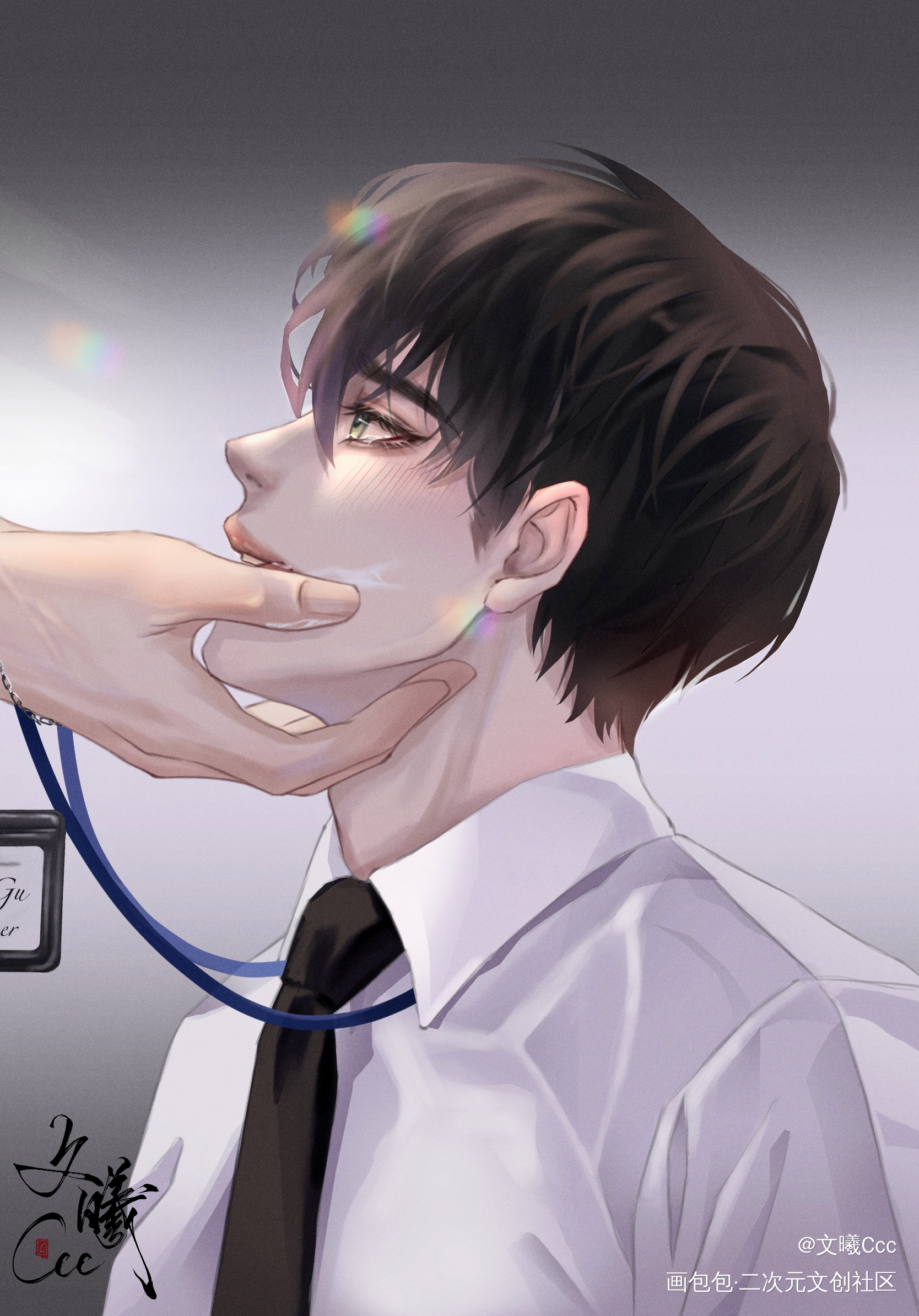 咕咕_一醉经年188男团寒故何故绘画作品
