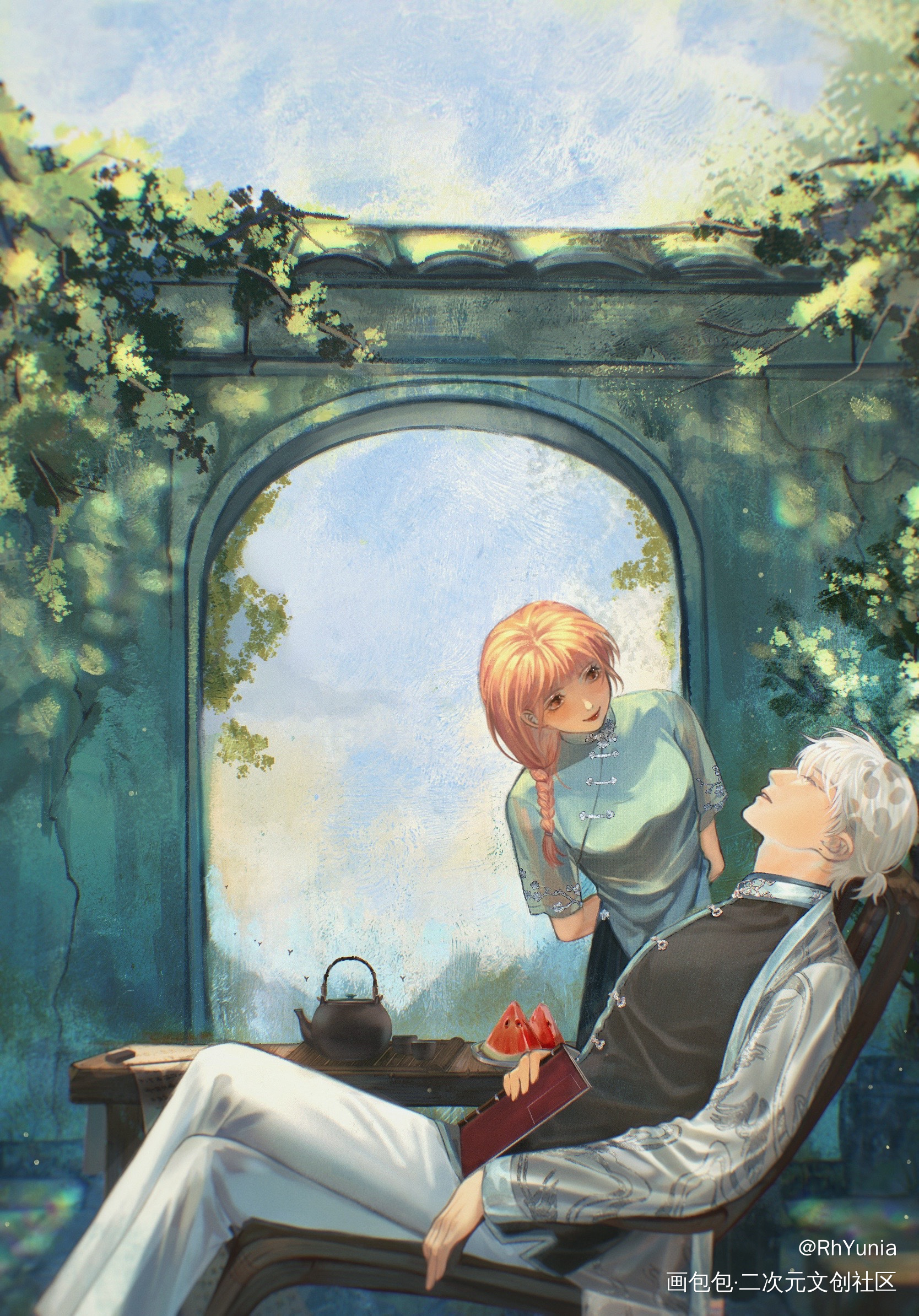 夏🍃_光与夜之恋齐司礼procreate绘画绘画作品