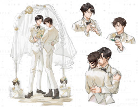 婚礼💒_绘画作品
