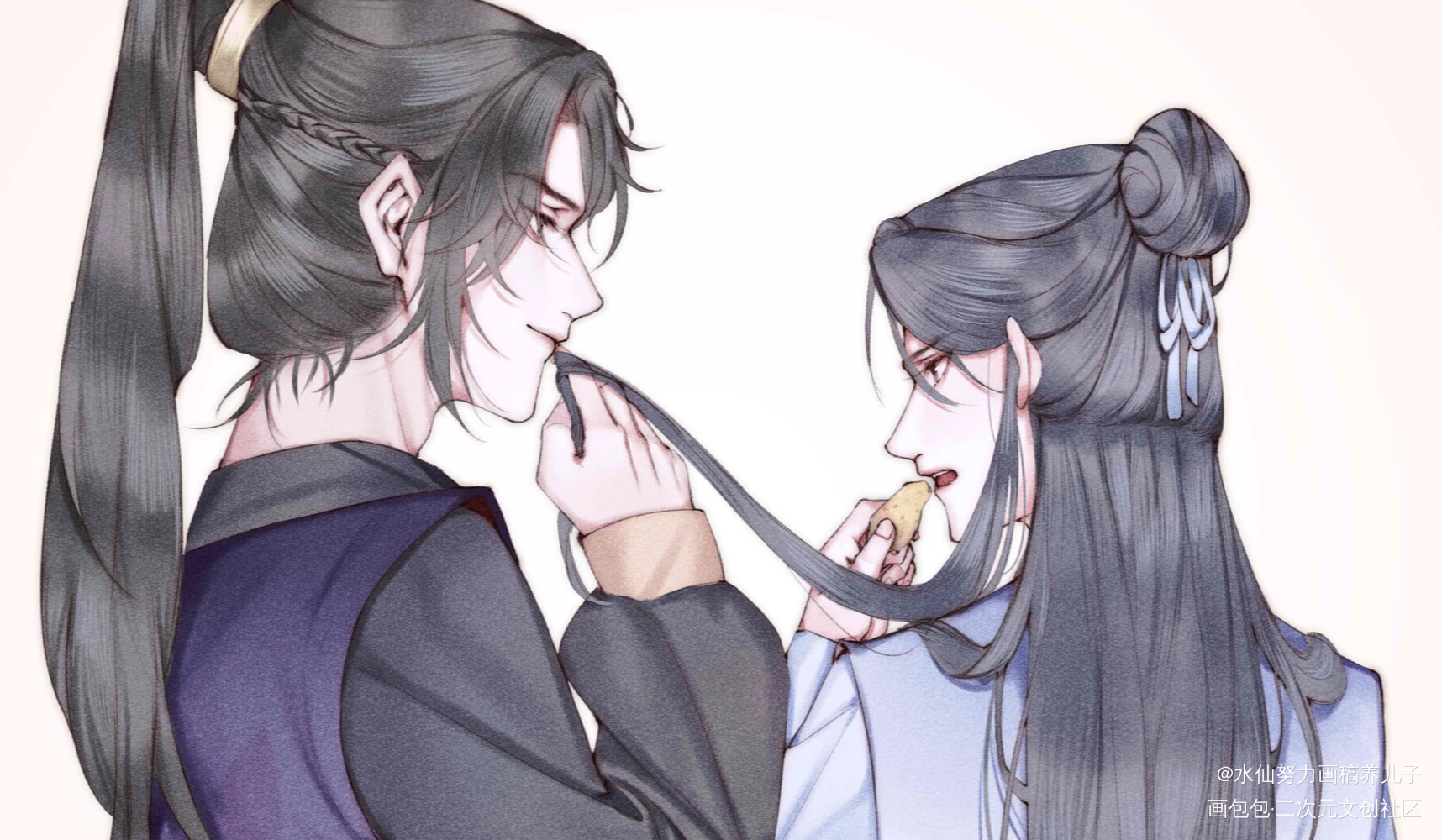 头像_平涂江醒林清羽三嫁咸鱼绘画绘画作品
