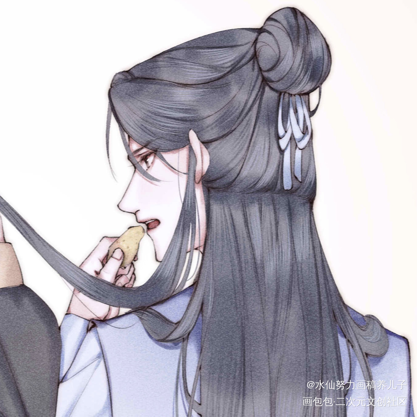 头像_平涂江醒林清羽三嫁咸鱼绘画绘画作品