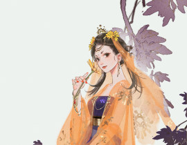 小姑娘_绘画作品