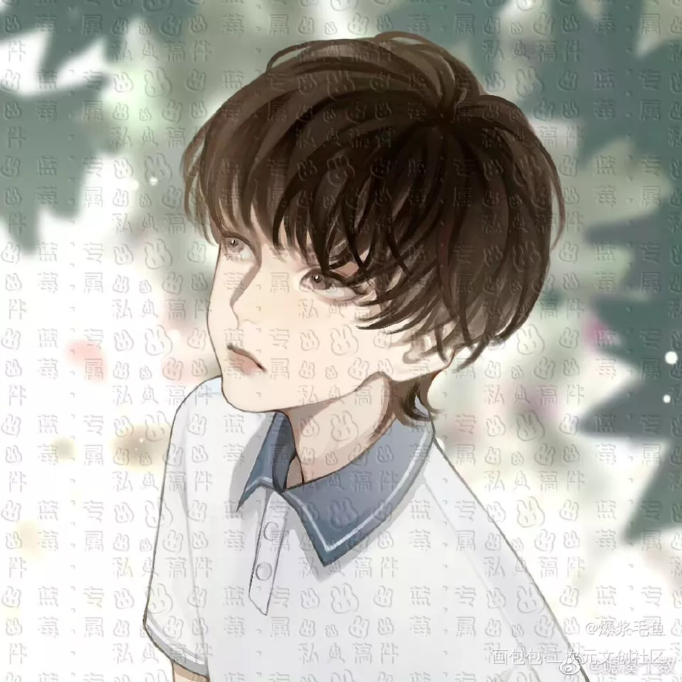 校园添望_某某添望盛望江添绘画作品