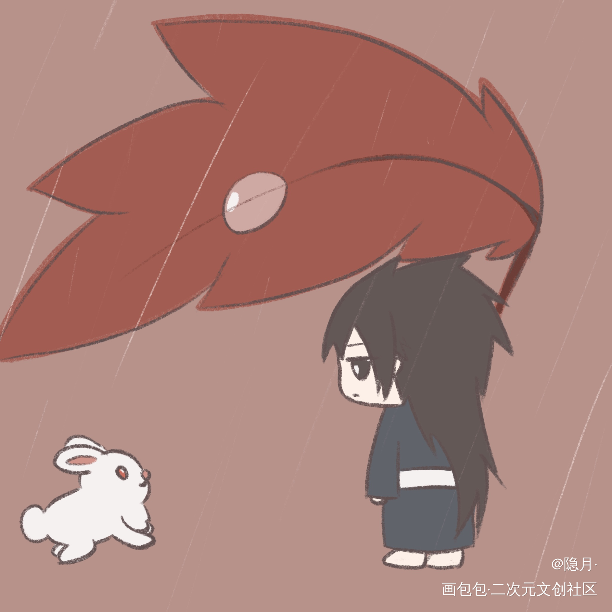 _火影忍者宇智波泉奈绘画练习绘画作品