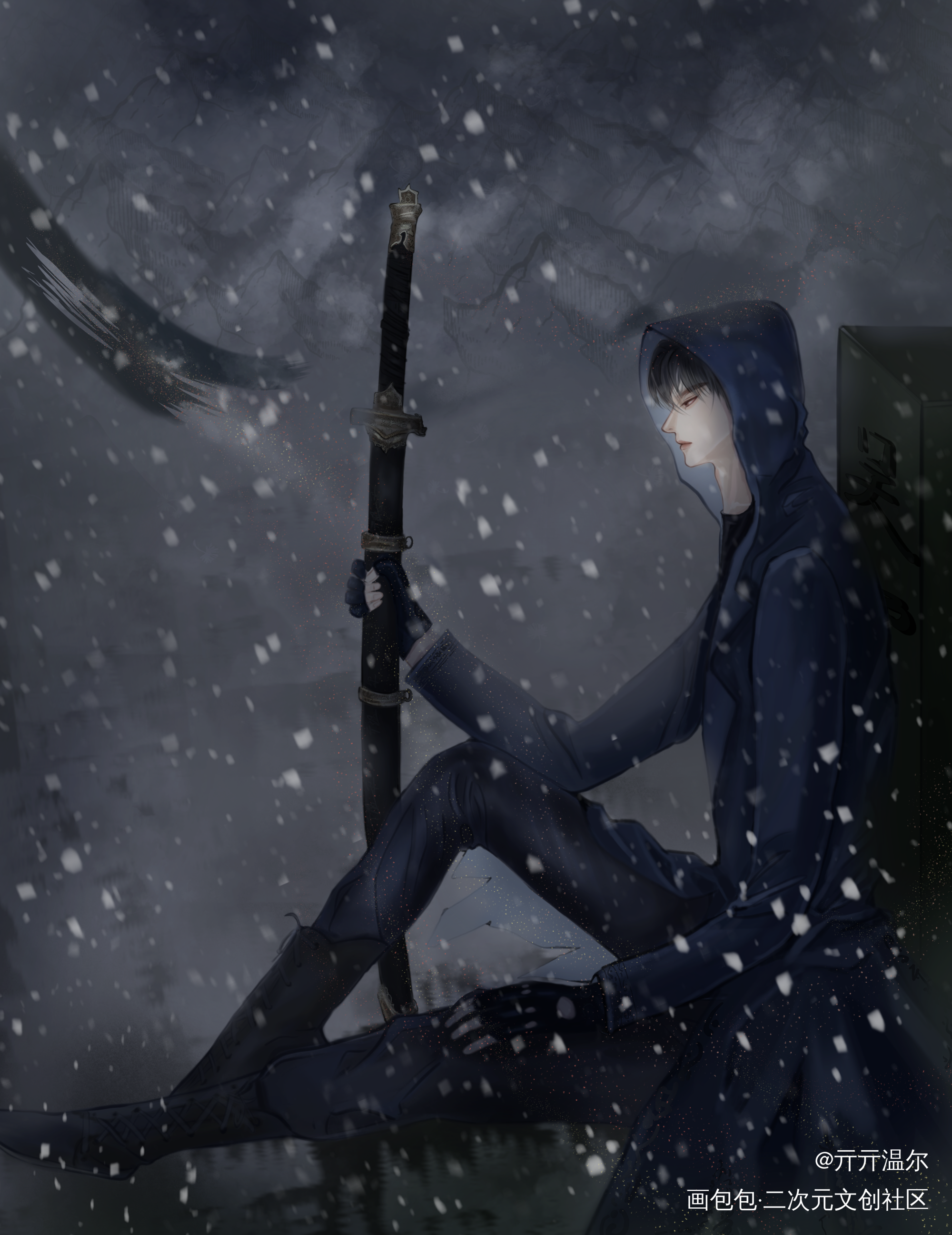 人间理想   张起灵_张起灵绘画绘画作品