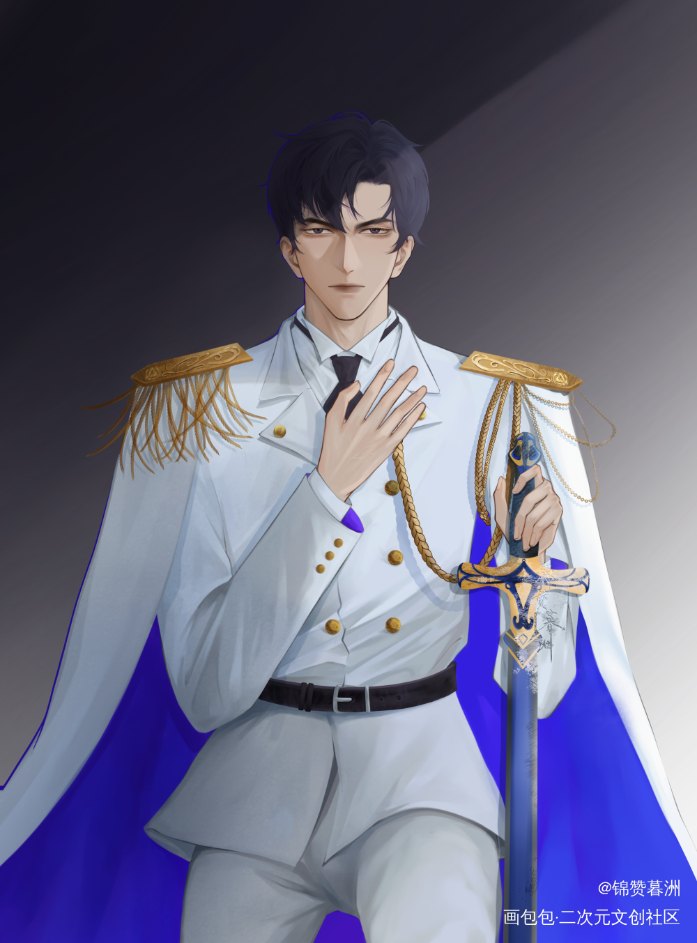 晏明修_职业替身188男团晏明修平涂我要上首推绘画作品
