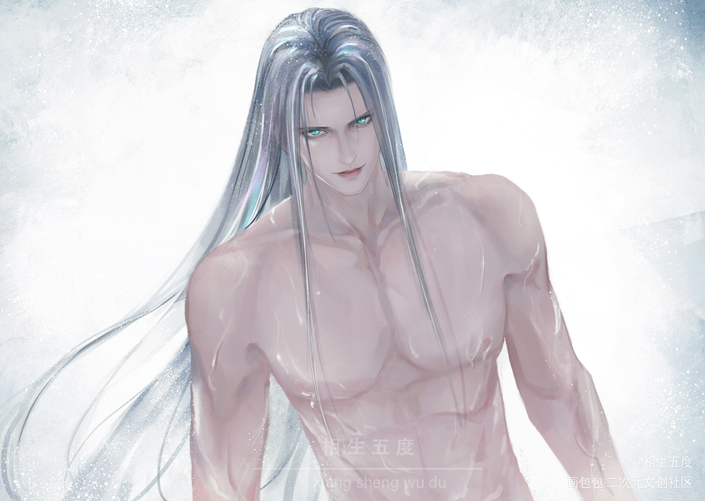 【萨菲罗斯】_最终幻想7萨菲罗斯绘画作品