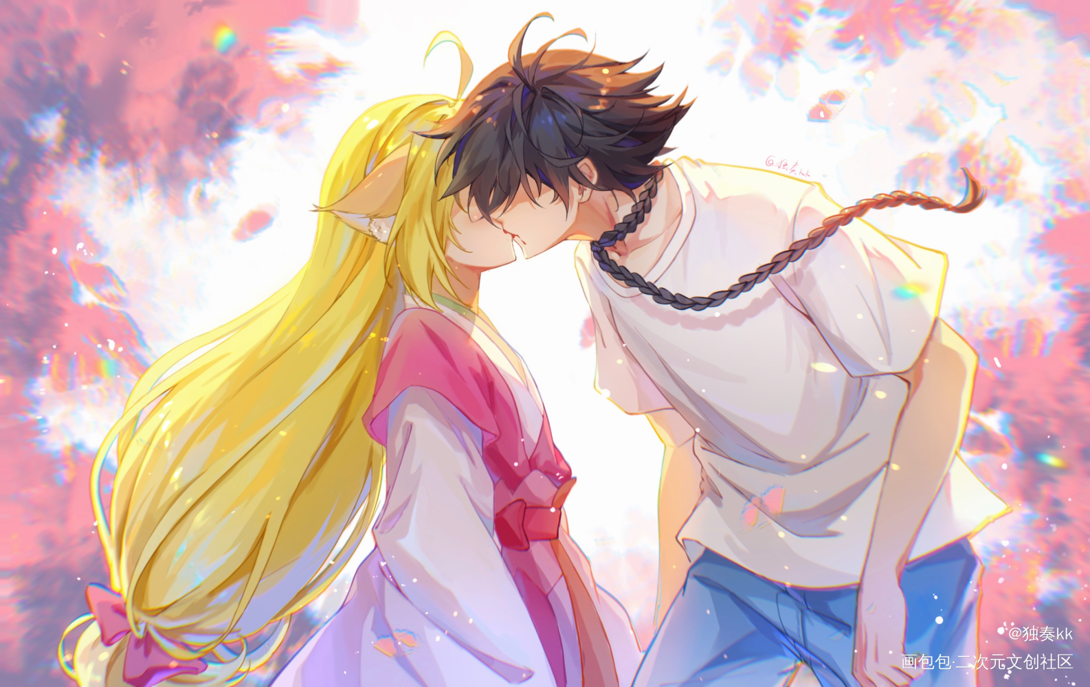好磕白苏呜呜呜_狐妖小红娘狐妖小红娘白苏白苏绘画绘画作品