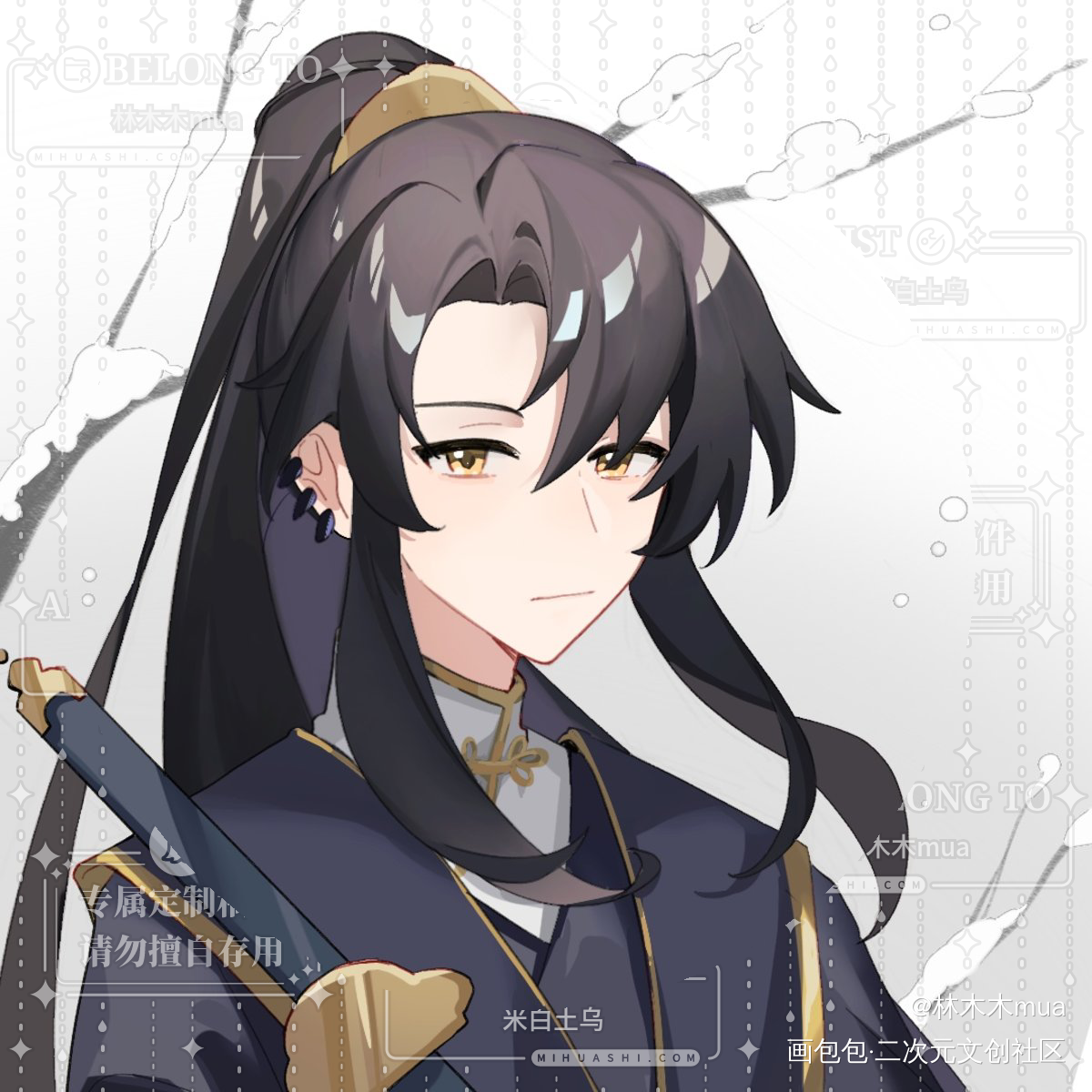 萧复暄 约稿存档_不见上仙三百年绘画作品