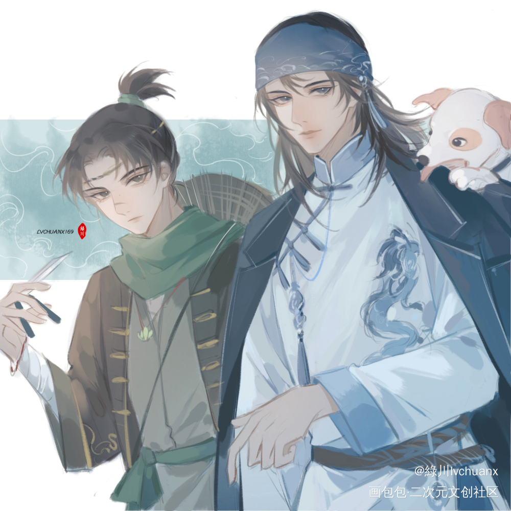 沉戬 但是民国_新神榜杨戬同人沉戬绘画作品