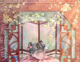 春眠不觉晓 处处闻啼鸟_绘画作品