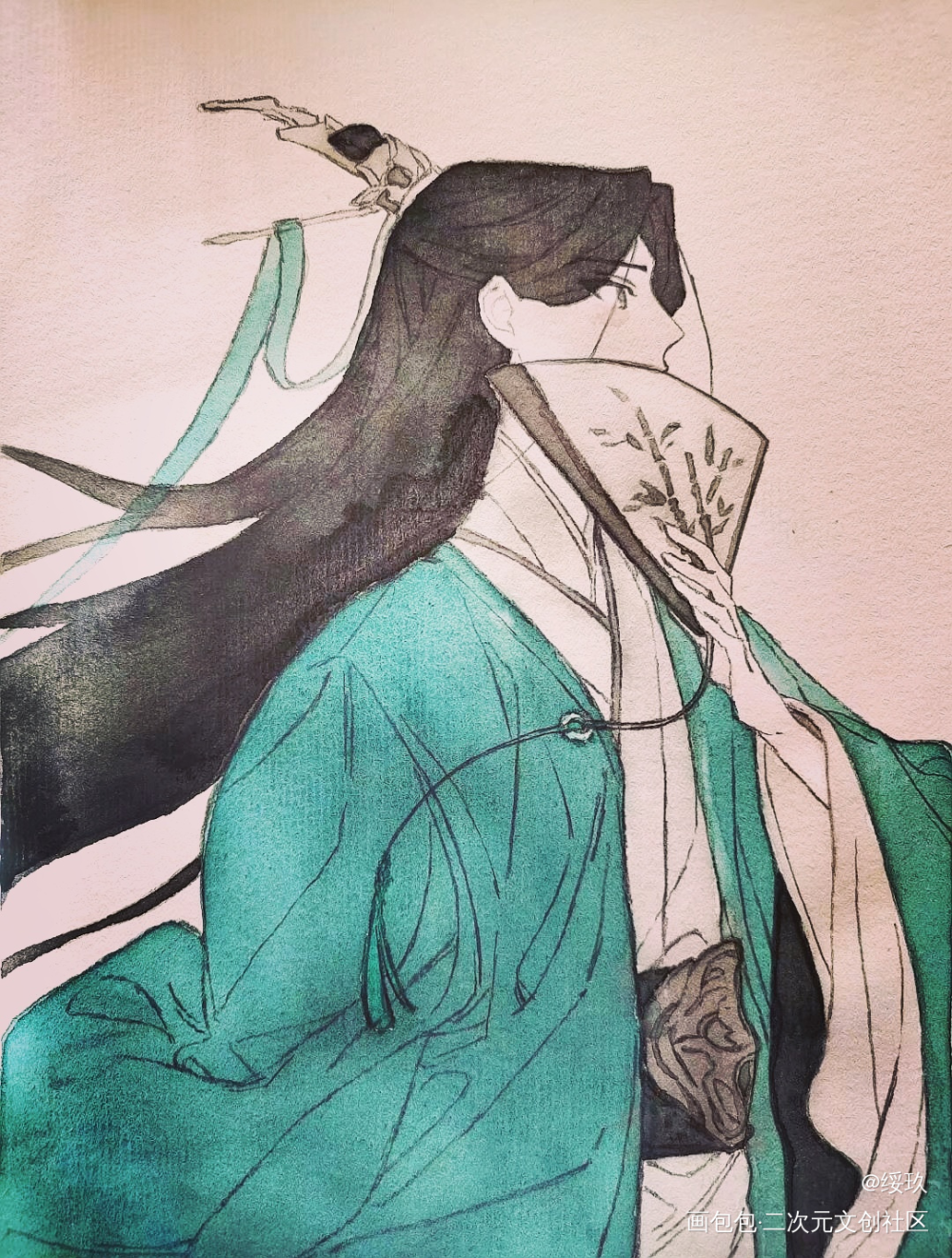沈清秋_人渣反派自救系统沈清秋洛冰河彩色漫画节日摸鱼页我要上首推绘画作品