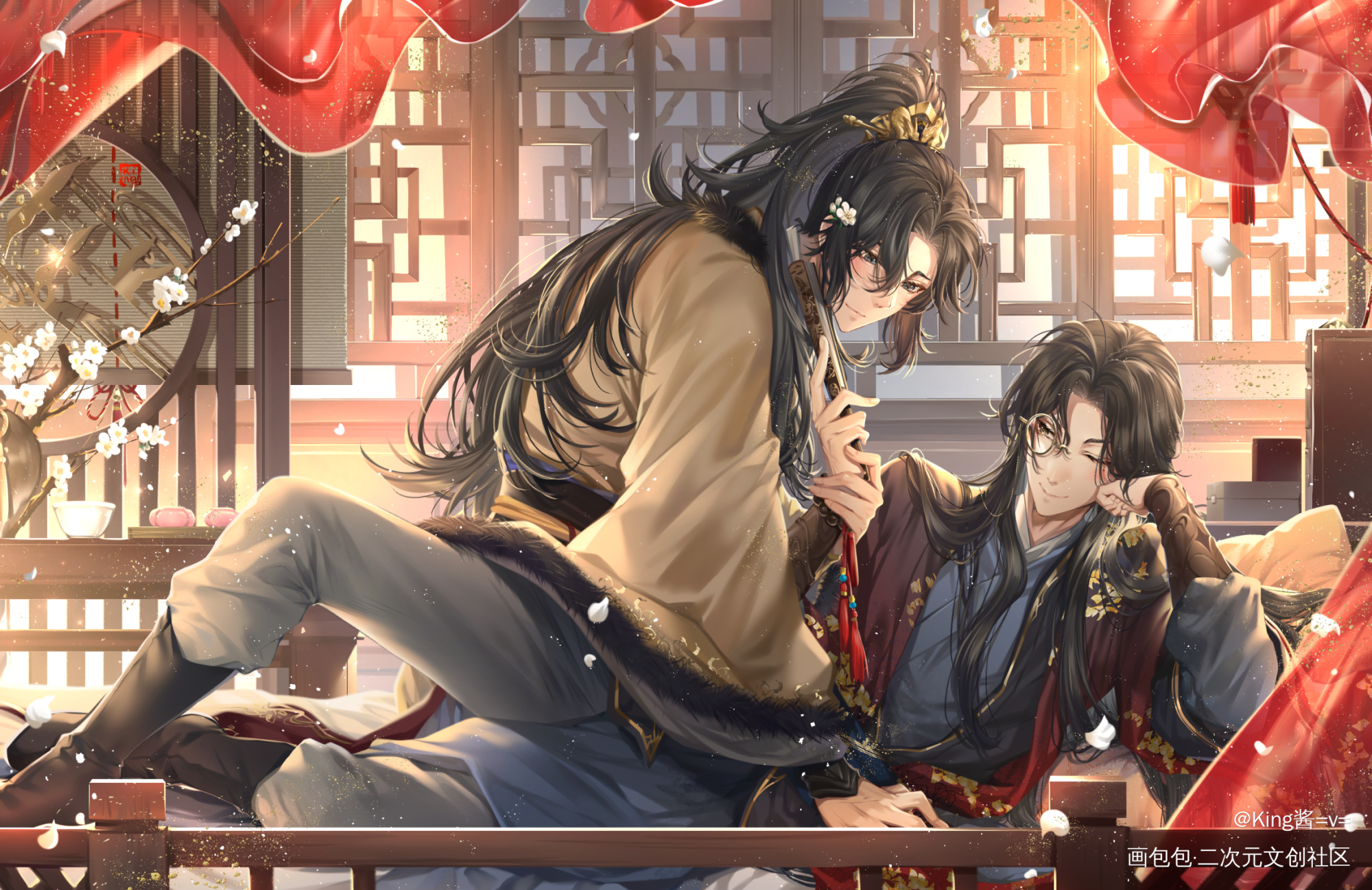 花好，月圆，人长久_杀破狼长顾长庚顾昀绘画作品