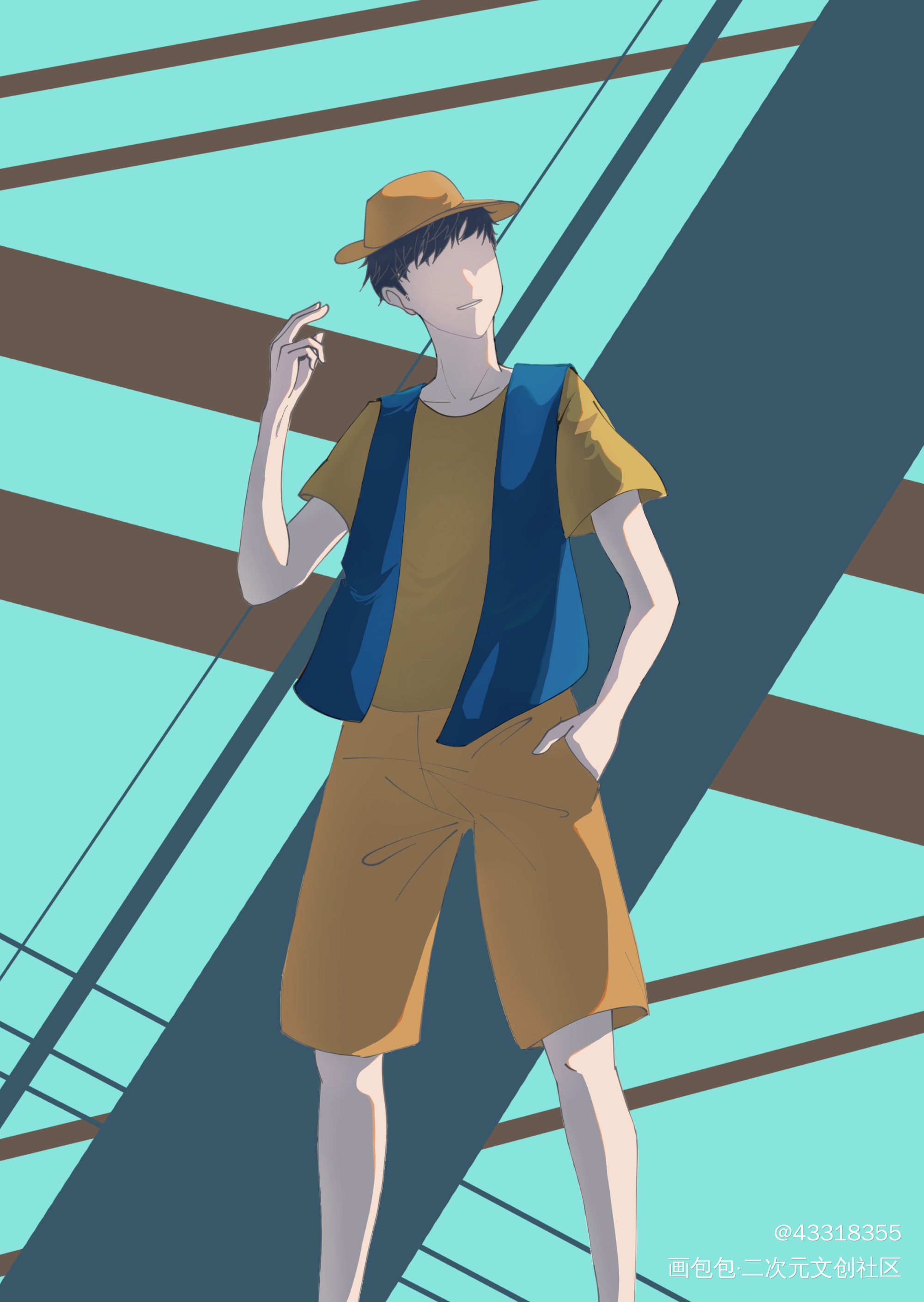 尝试_摸鱼页绘画作品