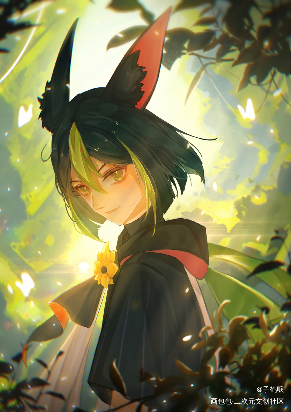 呜呜呜小提我没有你该怎么活_原神提纳里绘画绘画作品