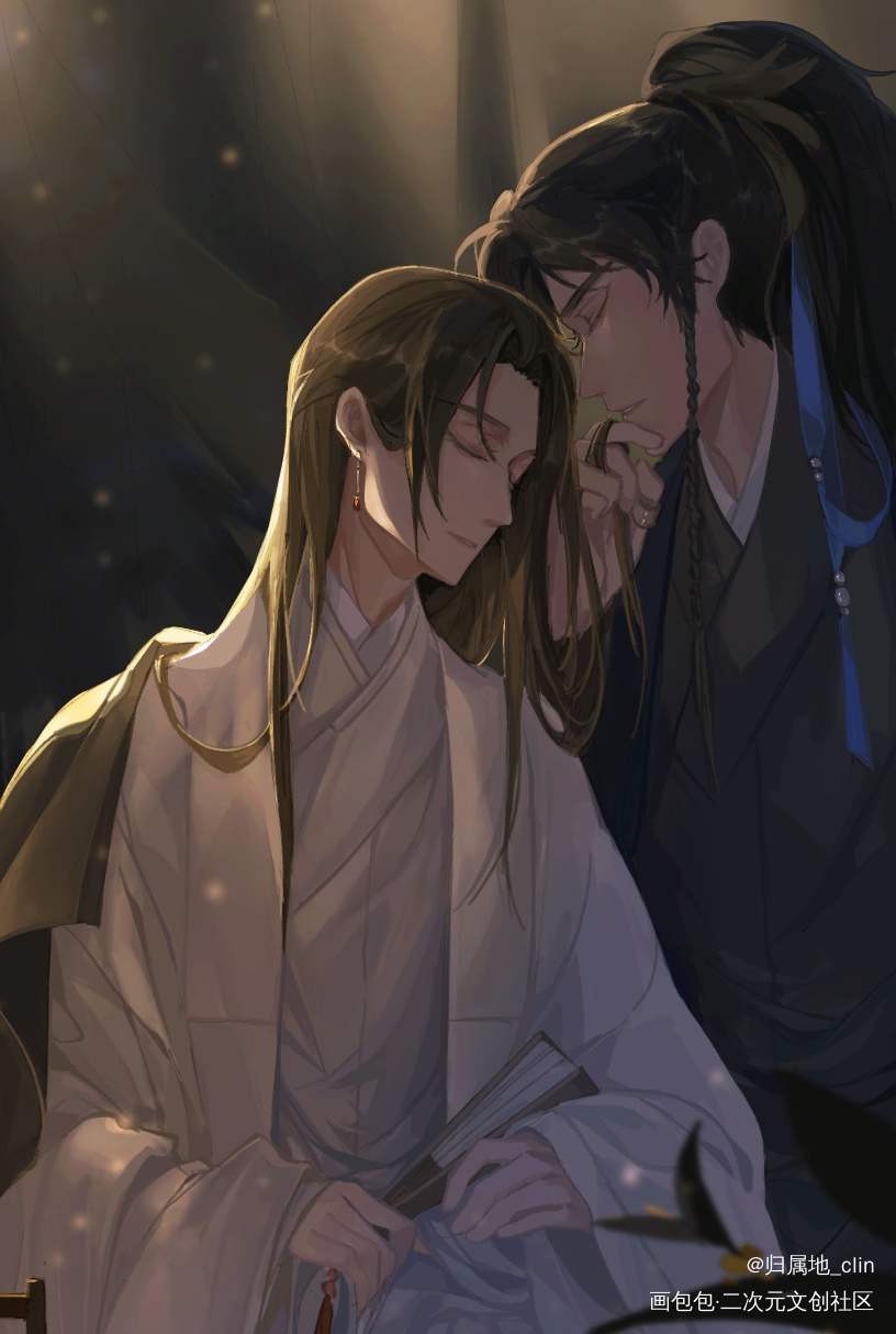 策舟/中秋快乐_将进酒沈泽川策舟萧驰野绘画作品