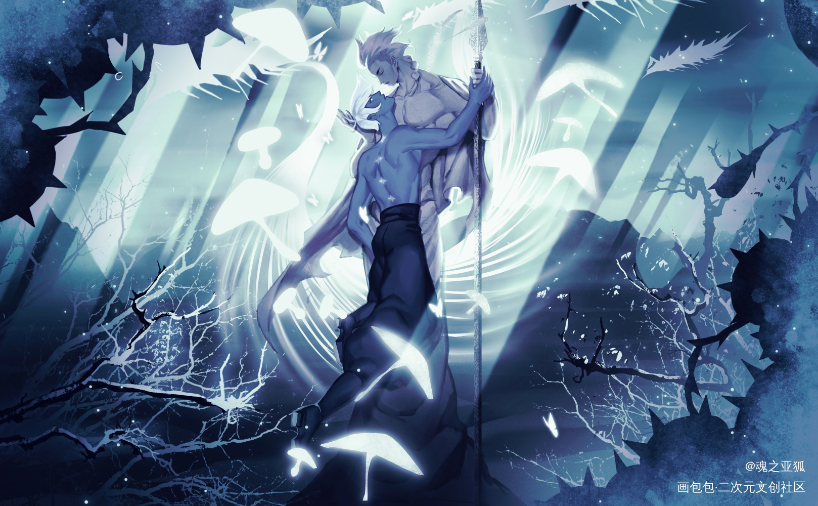 万物生_光遇光遇oc龙卡procreate光遇sky摸鱼绘画绘画作品