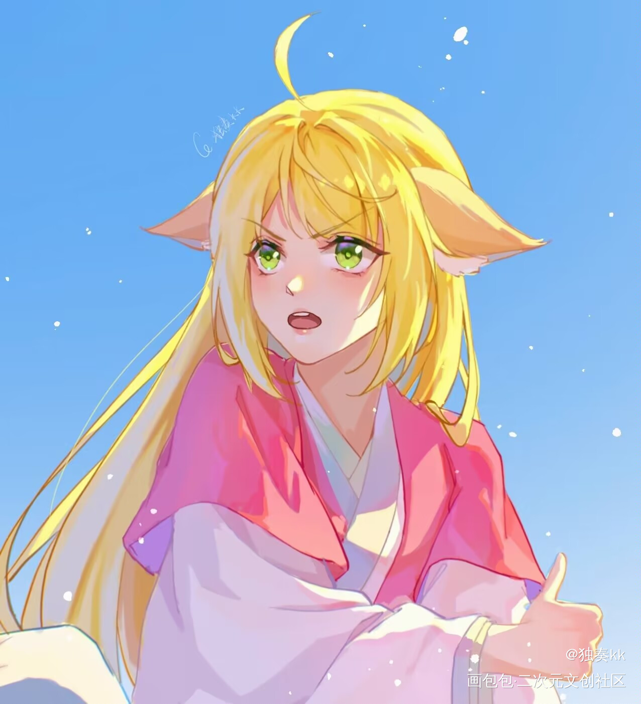 可是苏苏真的很可爱哎_狐妖小红娘涂山苏苏头像绘画绘画作品