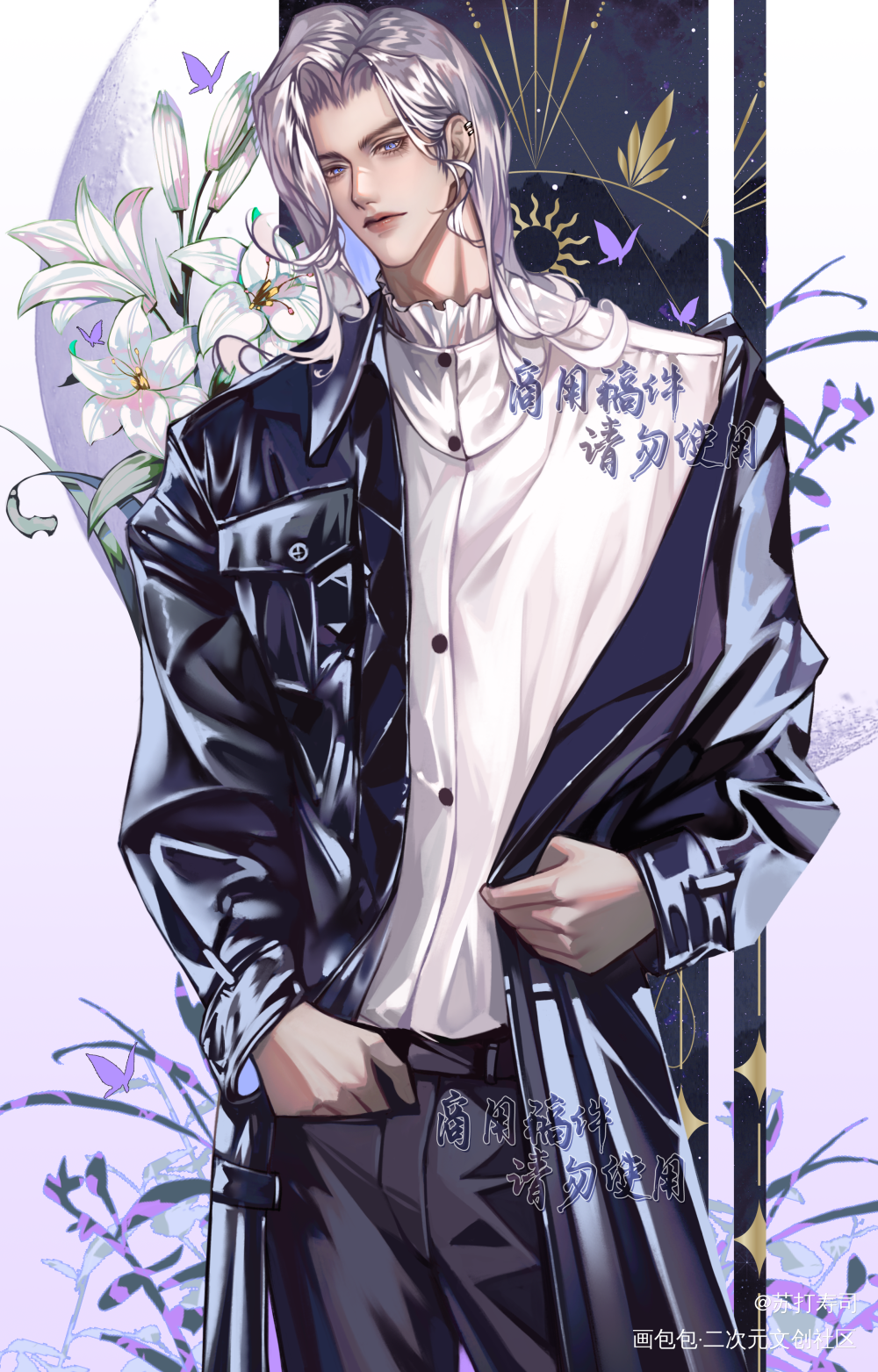 假如王者出游——元歌_王者荣耀元歌绘画原创绘画作品