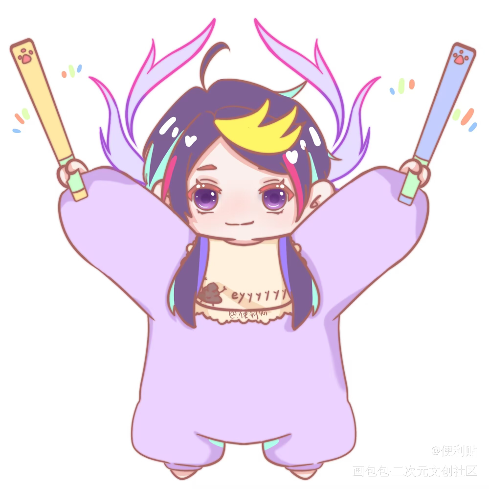 luxiem&shoto音乐派_shuyamino平涂Q版shotoluxiemikeevelandLucakaneshirovoxakumamystarias绘画作品