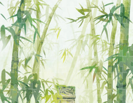 竹林小景_绘画作品
