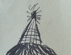参加生日派对_绘画作品