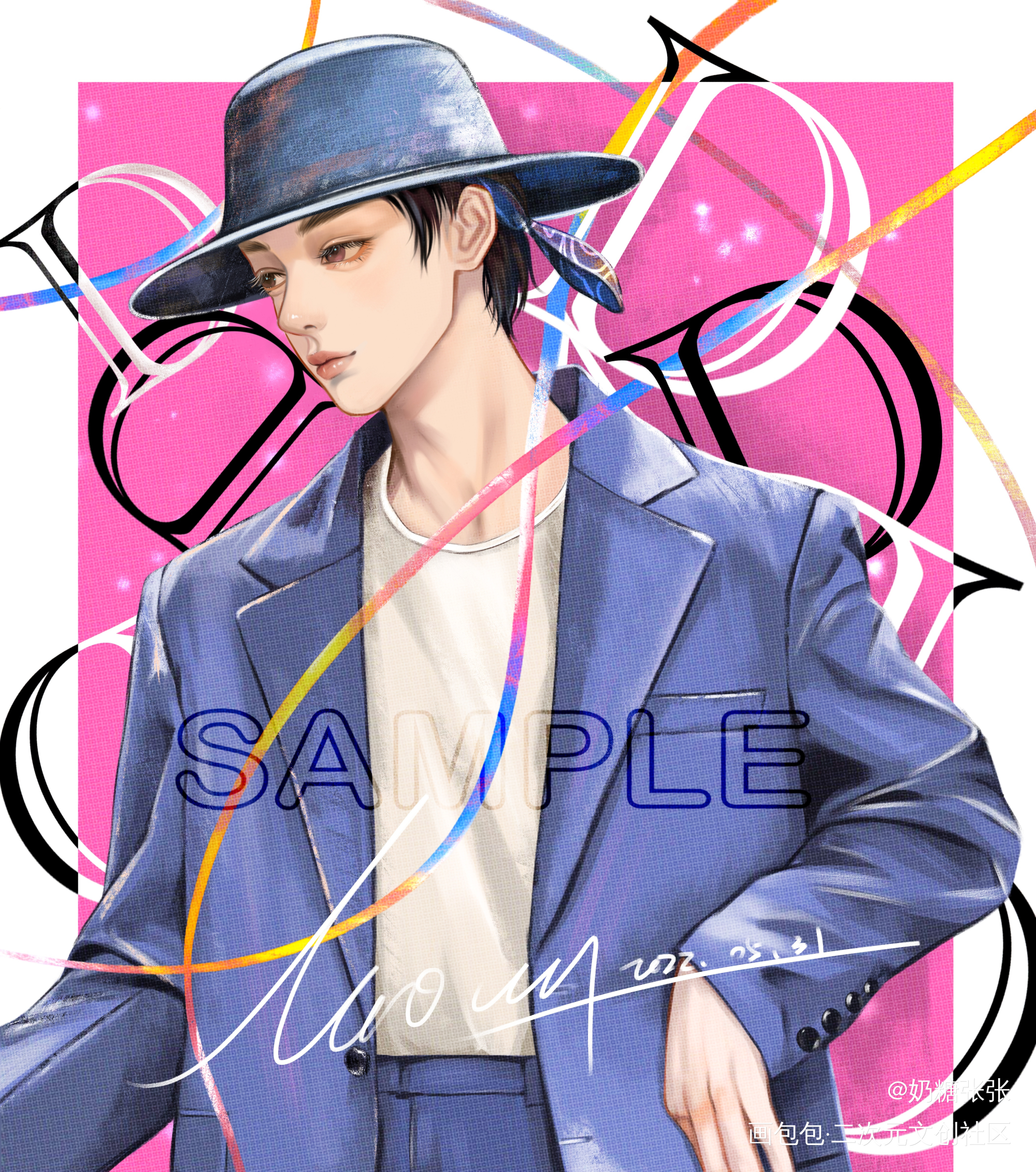 丁儿_丁程鑫procreate画画时代少年团绘画作品