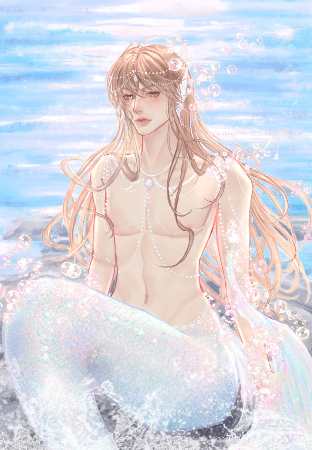 不要忘记我_娘娘腔188男团绘画作品