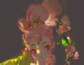 小福蝶_绘画作品