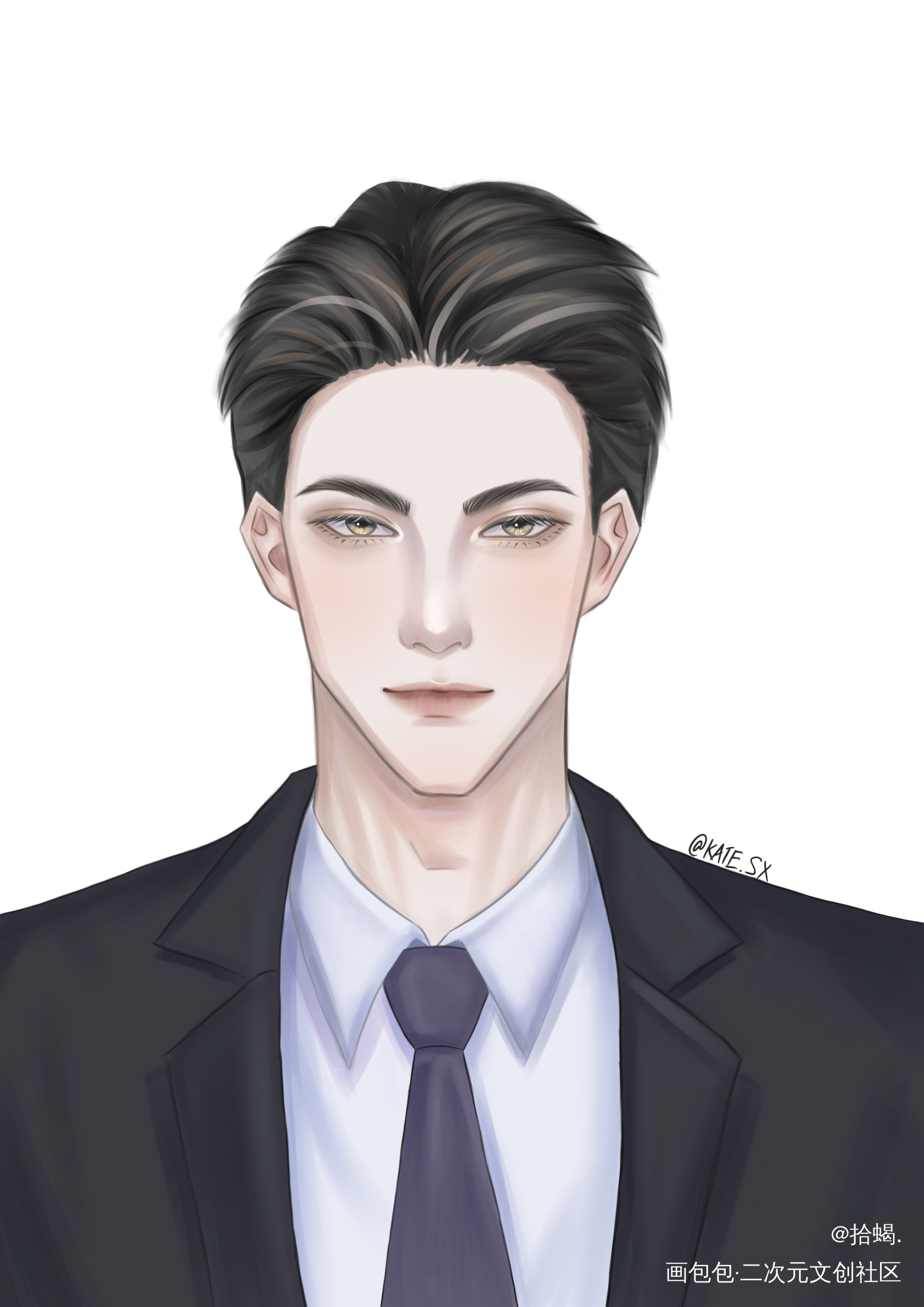 大鹅_娘娘腔188男团邵群绘画作品