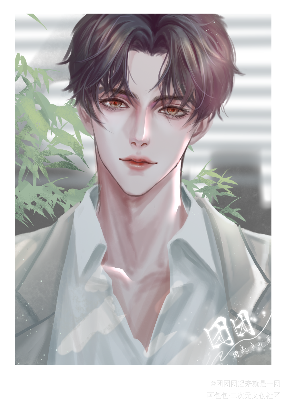 沈岱生日快乐_188男团顶级掠食者沈岱绘画作品