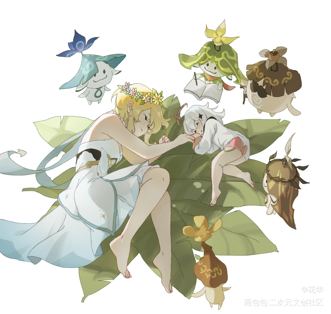 花冠_原神绘画作品