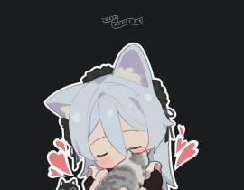 猫猫❤️_绘画作品