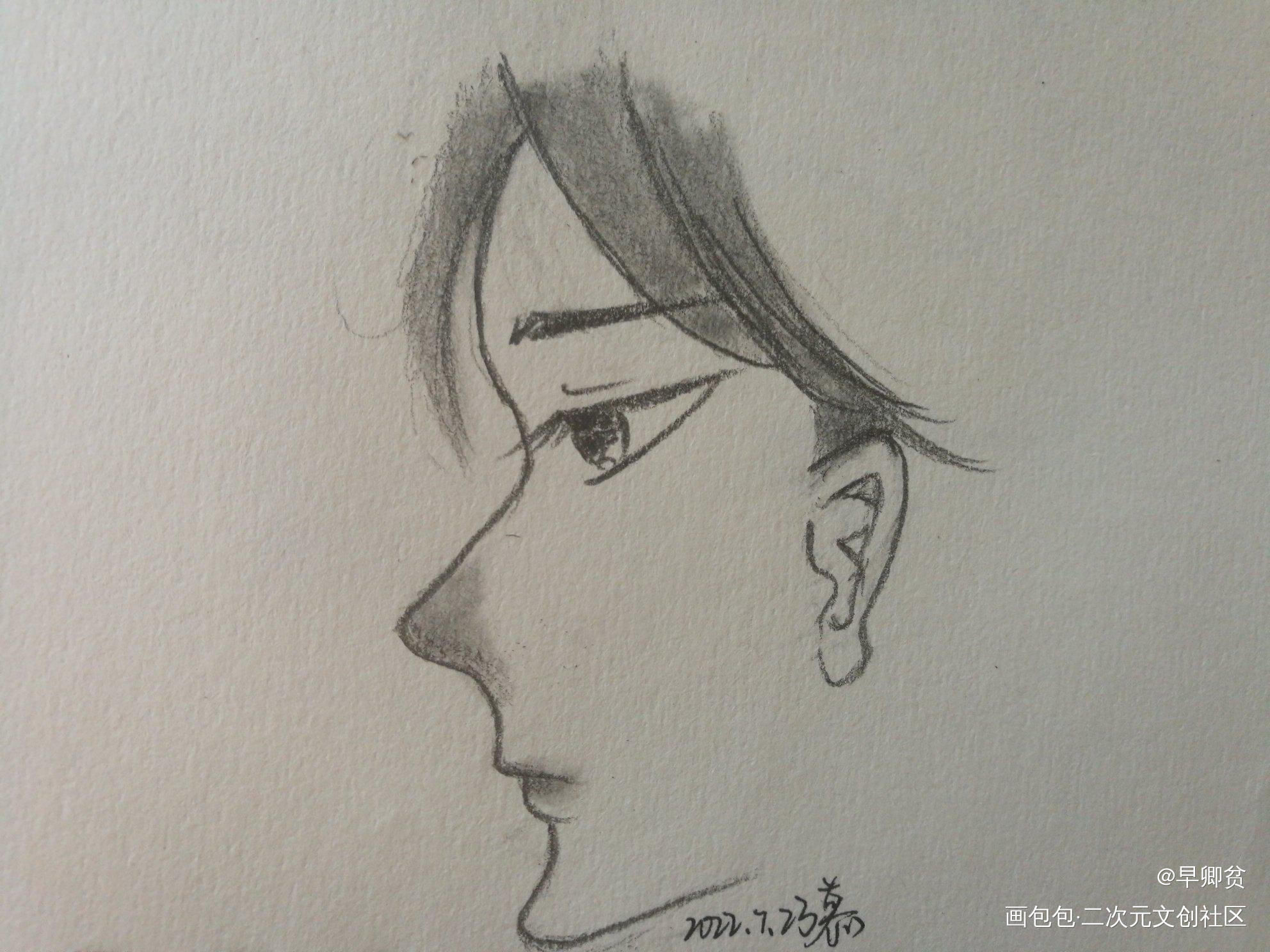 甩一点以前的画_铅笔手绘oc绘画作品