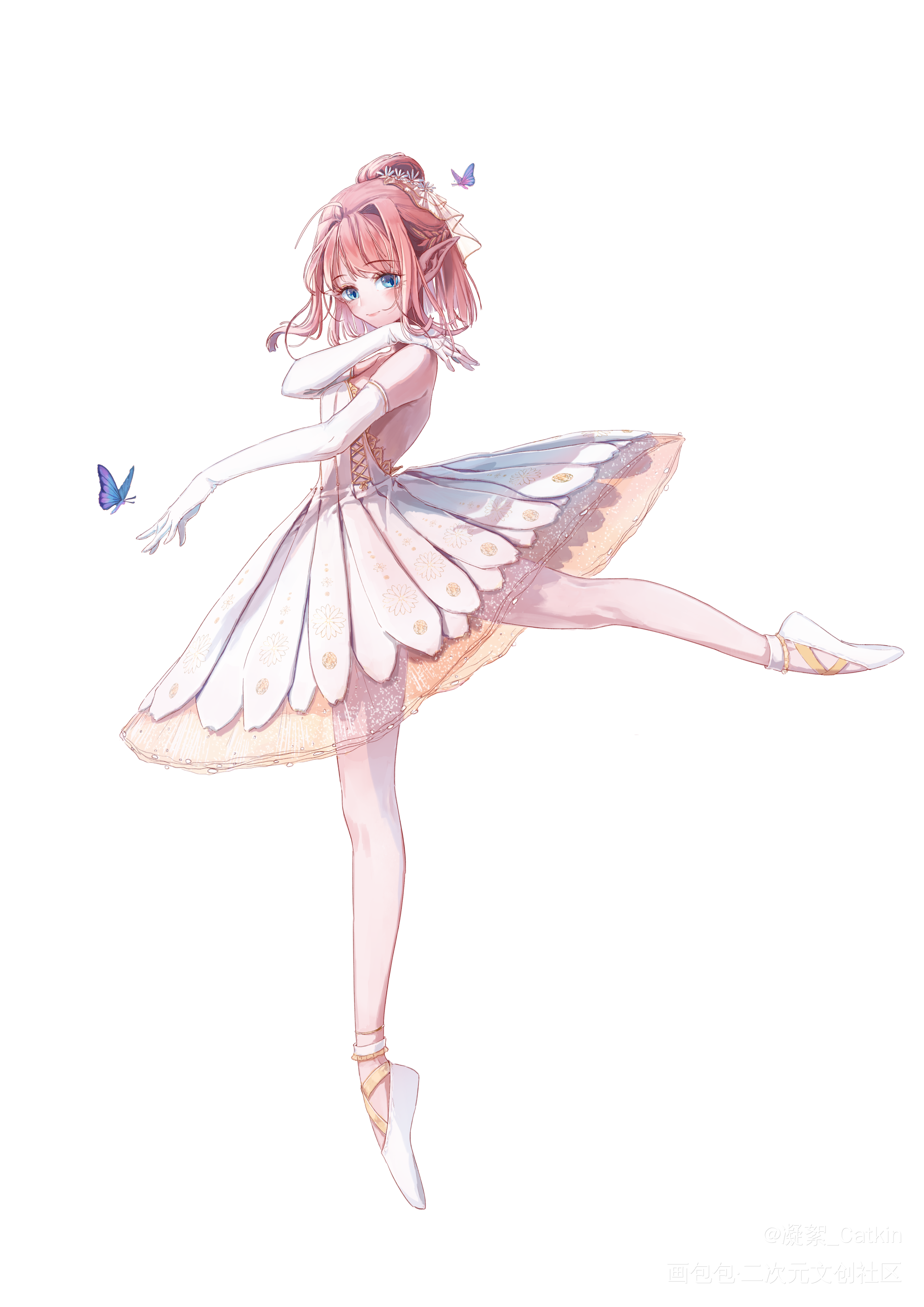 起舞_苏安倪原创oc绘画作品