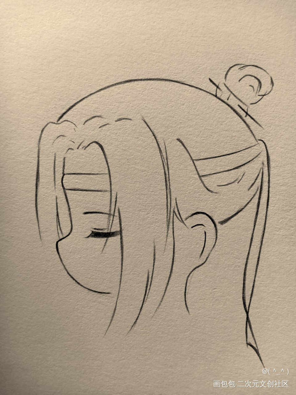 蓝忘叽的画画教程_魔道祖师绘画作品