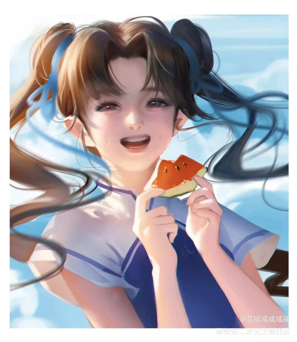 赵灵儿_仙剑奇侠传板绘涂摸鱼页赵灵儿绘画绘画作品