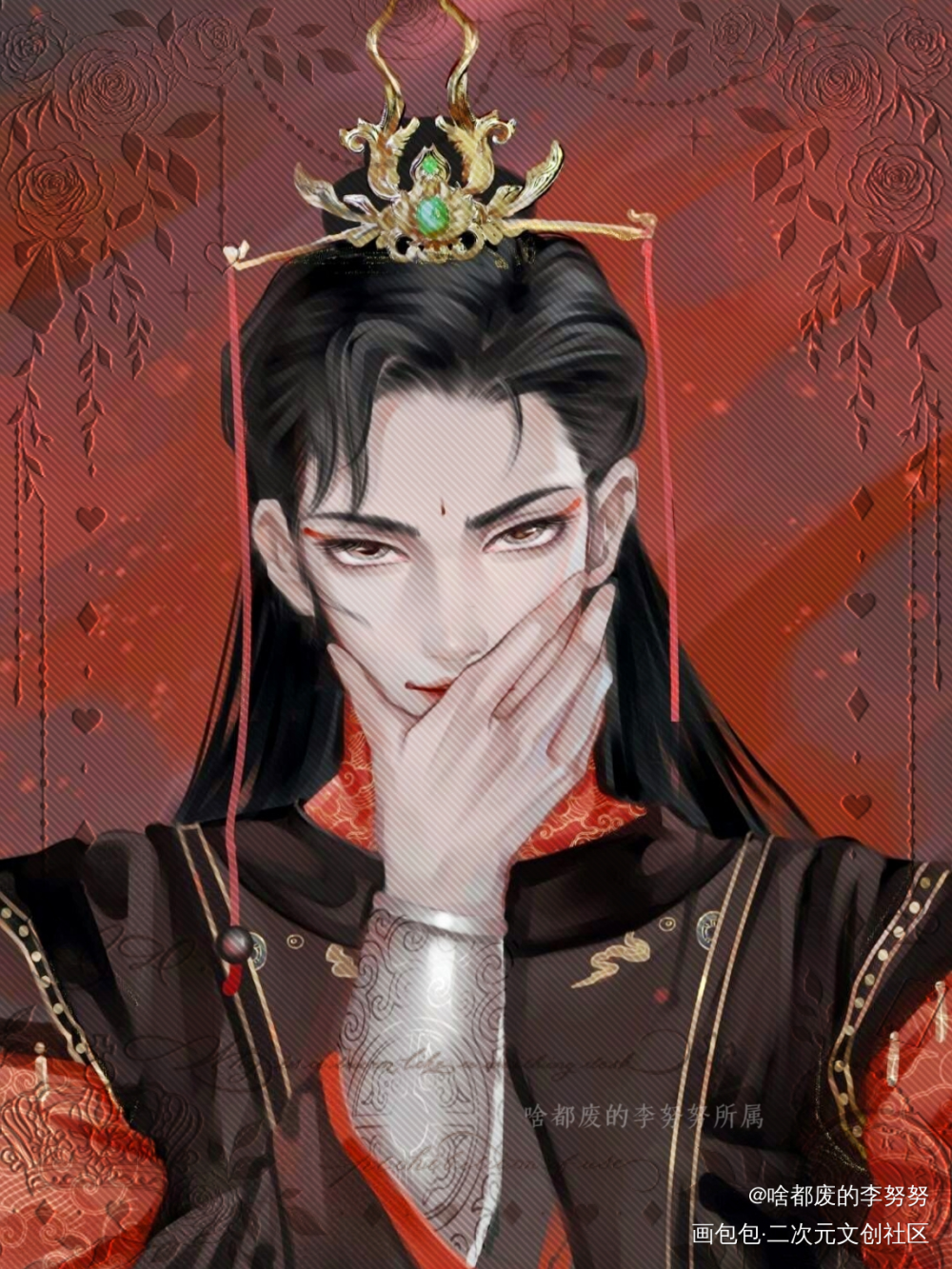 群秀~大婚_娘娘腔188男团群秀李程秀邵群绘画作品