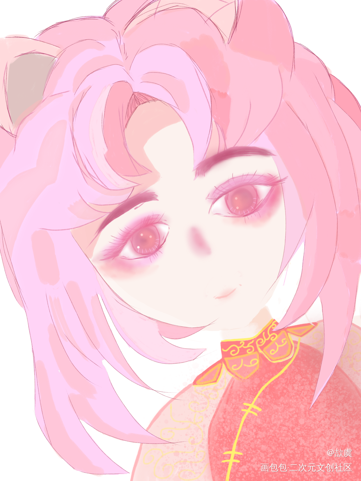 _原创头像绘画作品