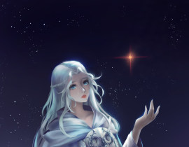 最終幻想14 維涅斯_绘画作品
