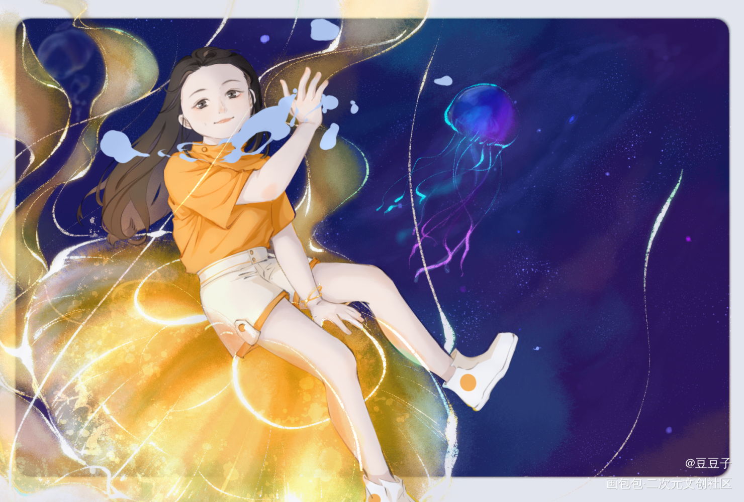 _平涂原创绘画作品