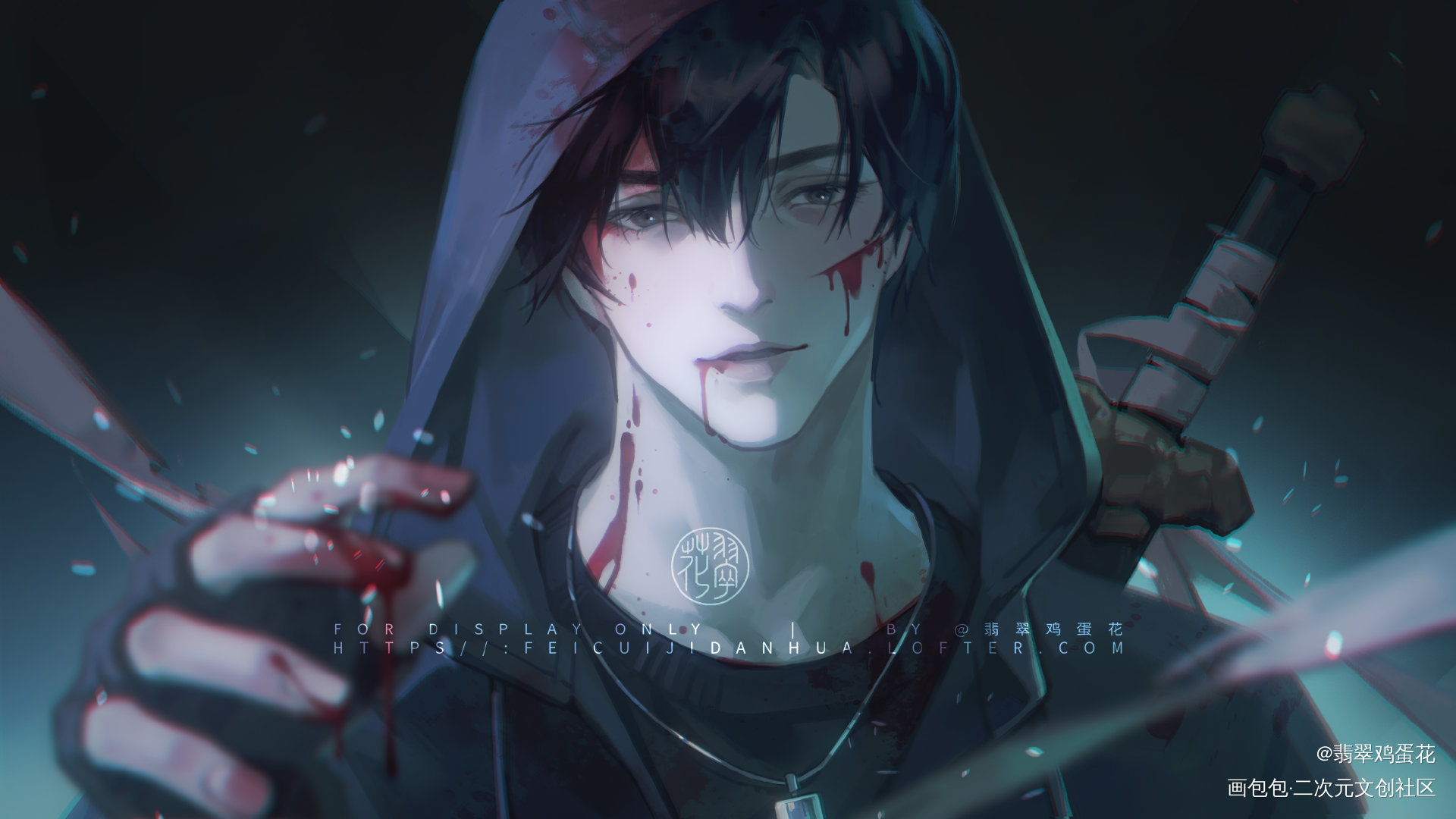 一些张起灵_盗墓笔记张起灵绘画作品